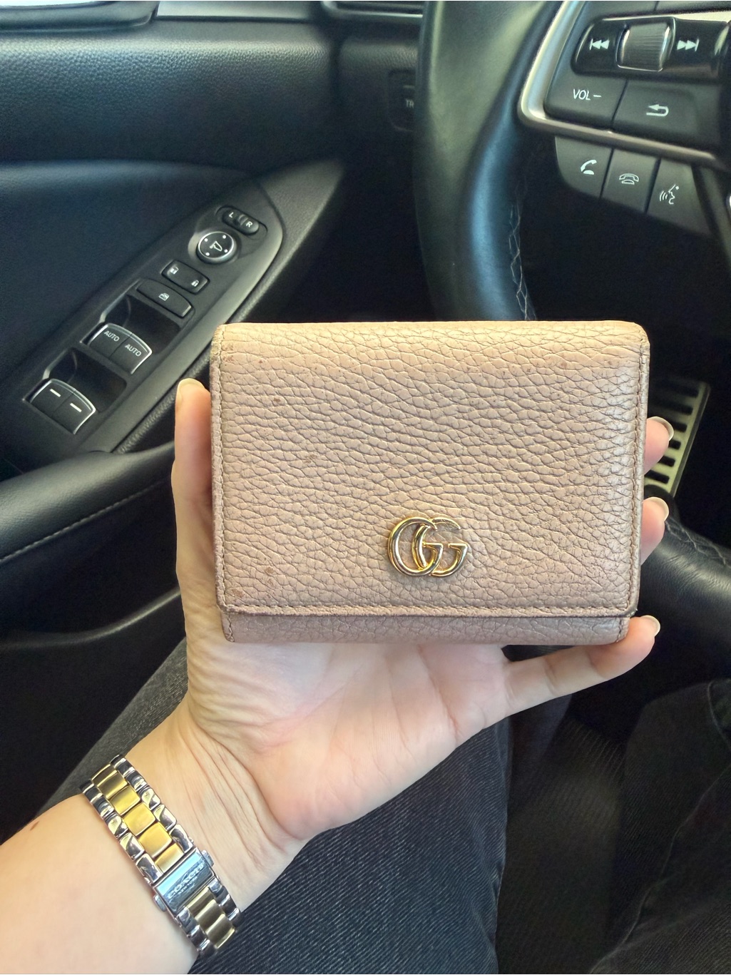 Gucci Gg Marmont Trifold Wallet